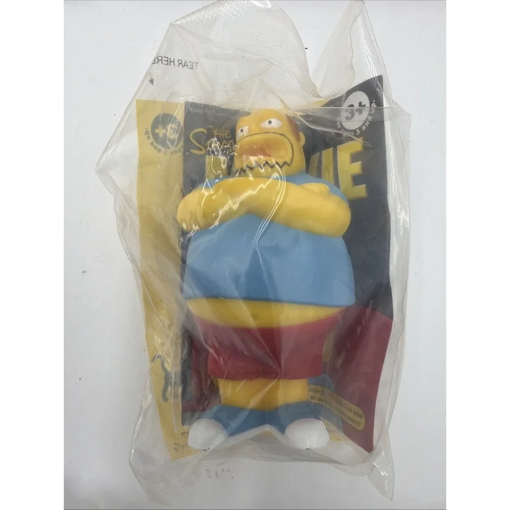The Simpsons Movie Figures Burger‎ King Kids Meal 2007 Lot 12 All Different NEW